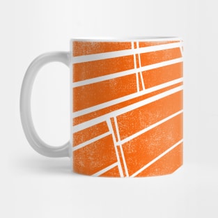 Sunlight Van Gogh geometric art wear out vintage look Mug